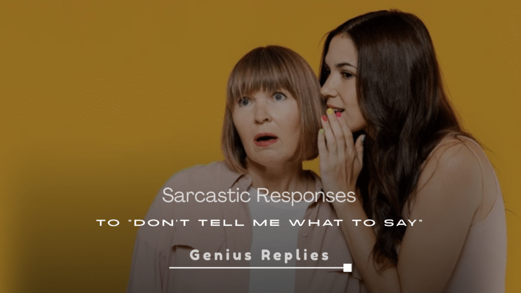 Sarcastic Responses