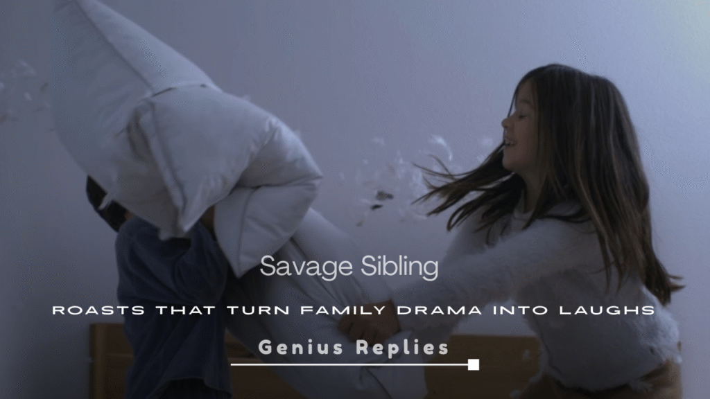 Savage Sibling Roasts