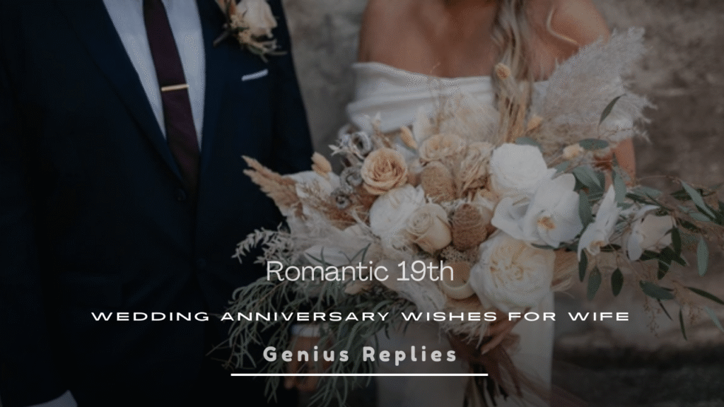 19th Wedding Anniversary