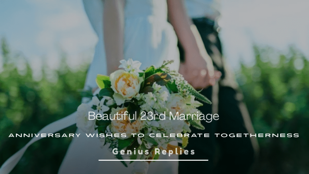 23rd Marriage Anniversary