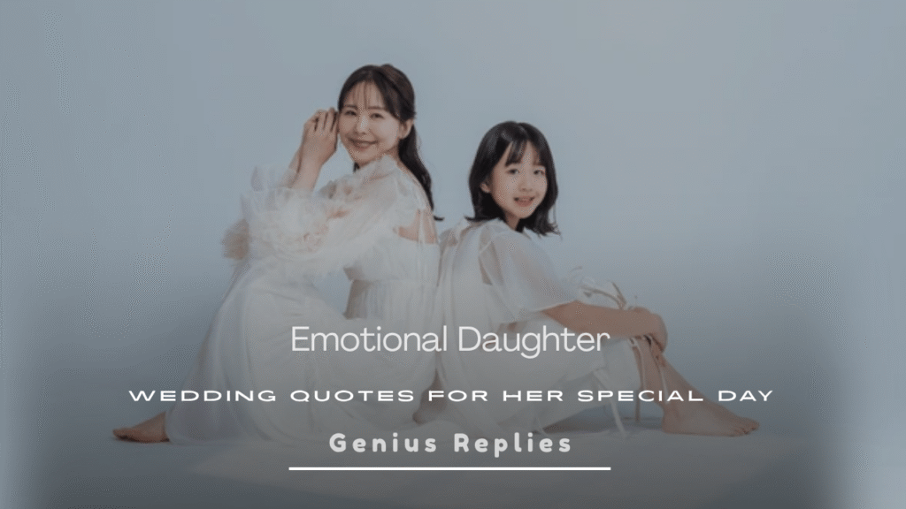 Daughter Wedding Quotes