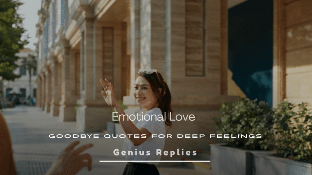 Love Goodbye Quotes