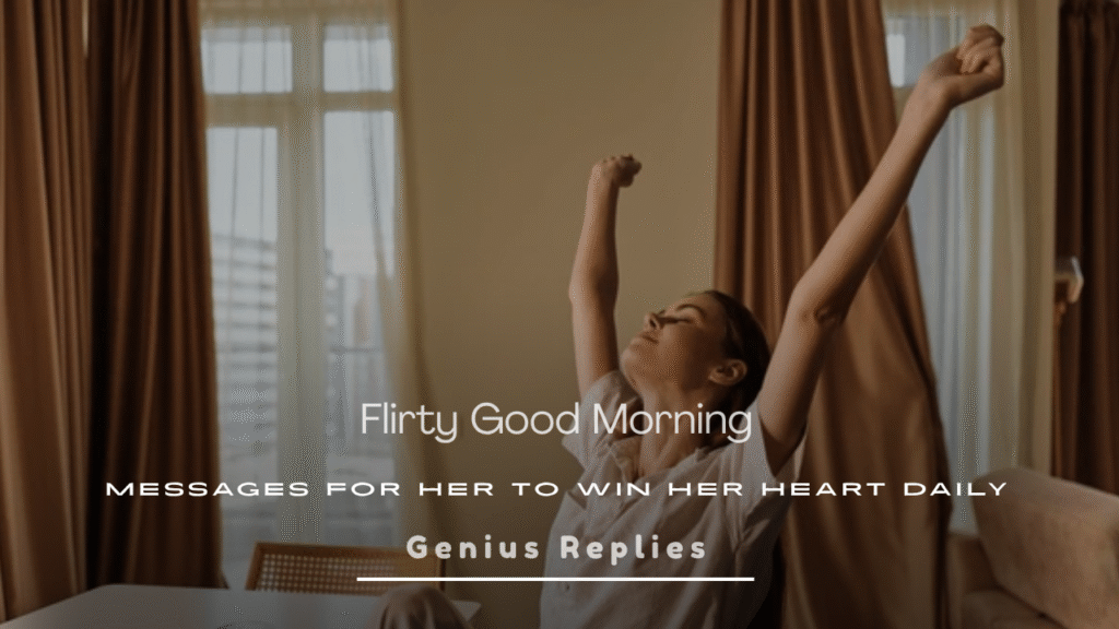 Flirty Good Morning Messages 