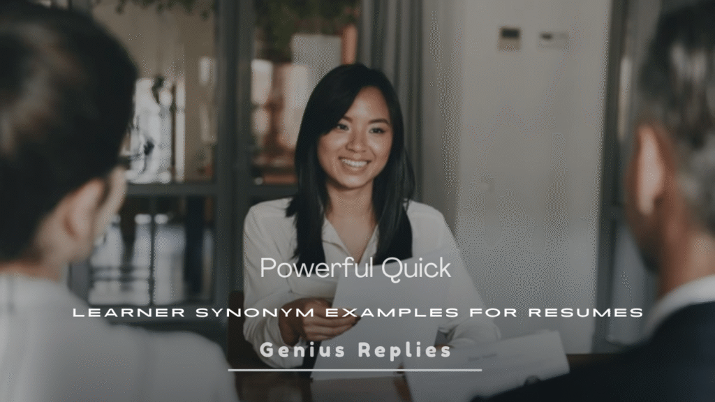 Quick Learner Synonym