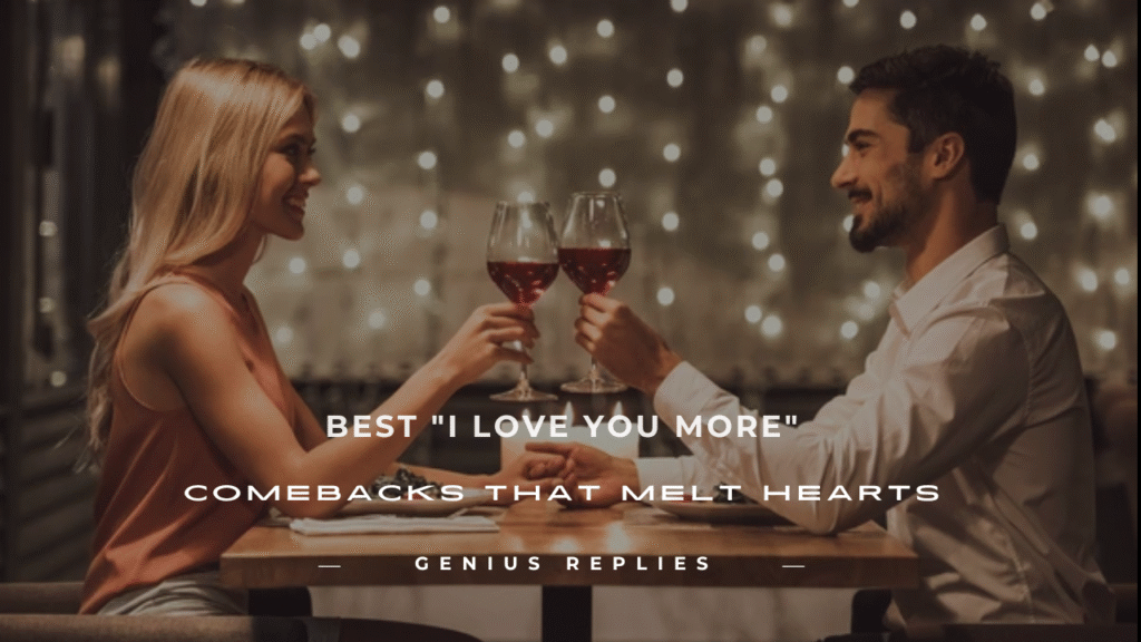 I Love You More Comebacks
