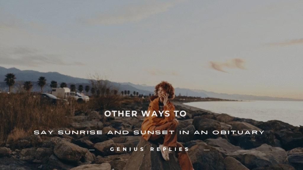 Ways to Say Sunrise and Sunset